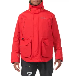 Veste de quart côtière homme BR1 CHANNEL rouge MUSTO