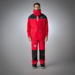 Veste de quart hauturière homme BR3 PERTEX® OFFSHORE rouge MUSTO