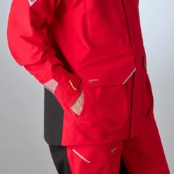 Veste de quart hauturière homme BR3 PERTEX® OFFSHORE rouge MUSTO
