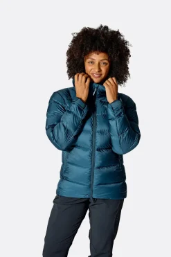 VESTE DUVET NEUTRINO PRO HOODY WOMAN TEMPEST BLUE | RAB