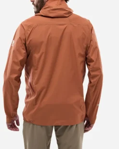 Veste imperméable de randonnée Homme WANAKA LIGHT 2.5L JKT M SPICE MILLET