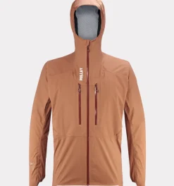 Veste imperméable de randonnée Homme WANAKA LIGHT 2.5L JKT M SPICE MILLET