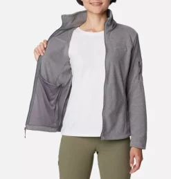 Veste polaire zippée femme FAST TREK™ II gris chiné COLUMBIA