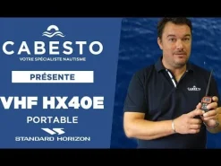 VHF portable HX40E - ultra compacte - étanche
