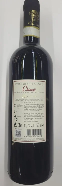 VIN CHIANTI POGGIO DOCG 13° 75CL