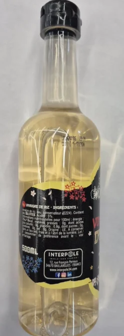 VINAIGRE DE RIZ 500G