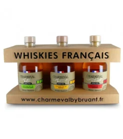 WHISKY CHARMEVAL COFFRET 3*20CL