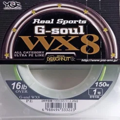 WX8 GSOUL PE 0.8 150M GREEN YGK